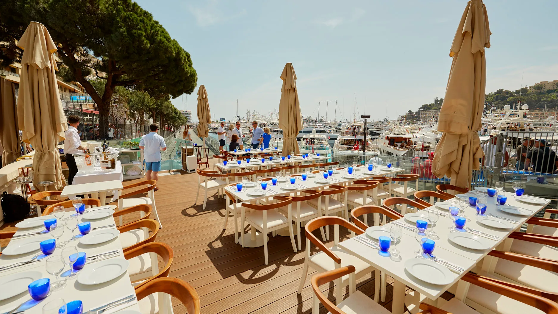 Monaco Grand Prix Caffe Milano Trackside Views