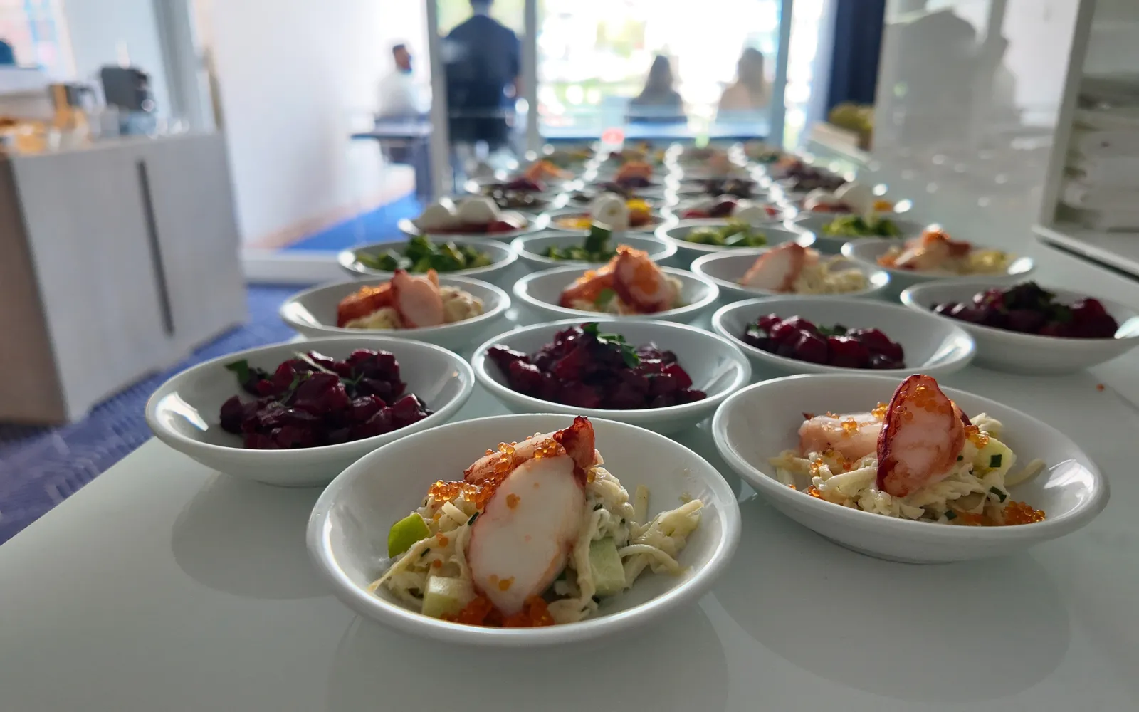 Premium dining and refreshments prepared for Fairmont Hairpin Suite guests