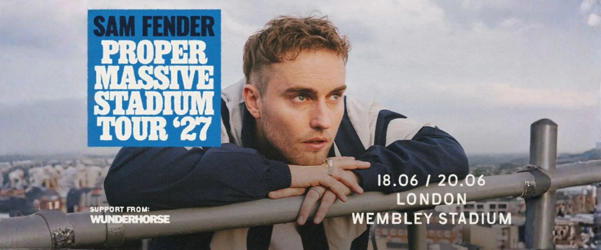 Sam Fender in London, United Kingdom - Go Privilege VIP Hospitality