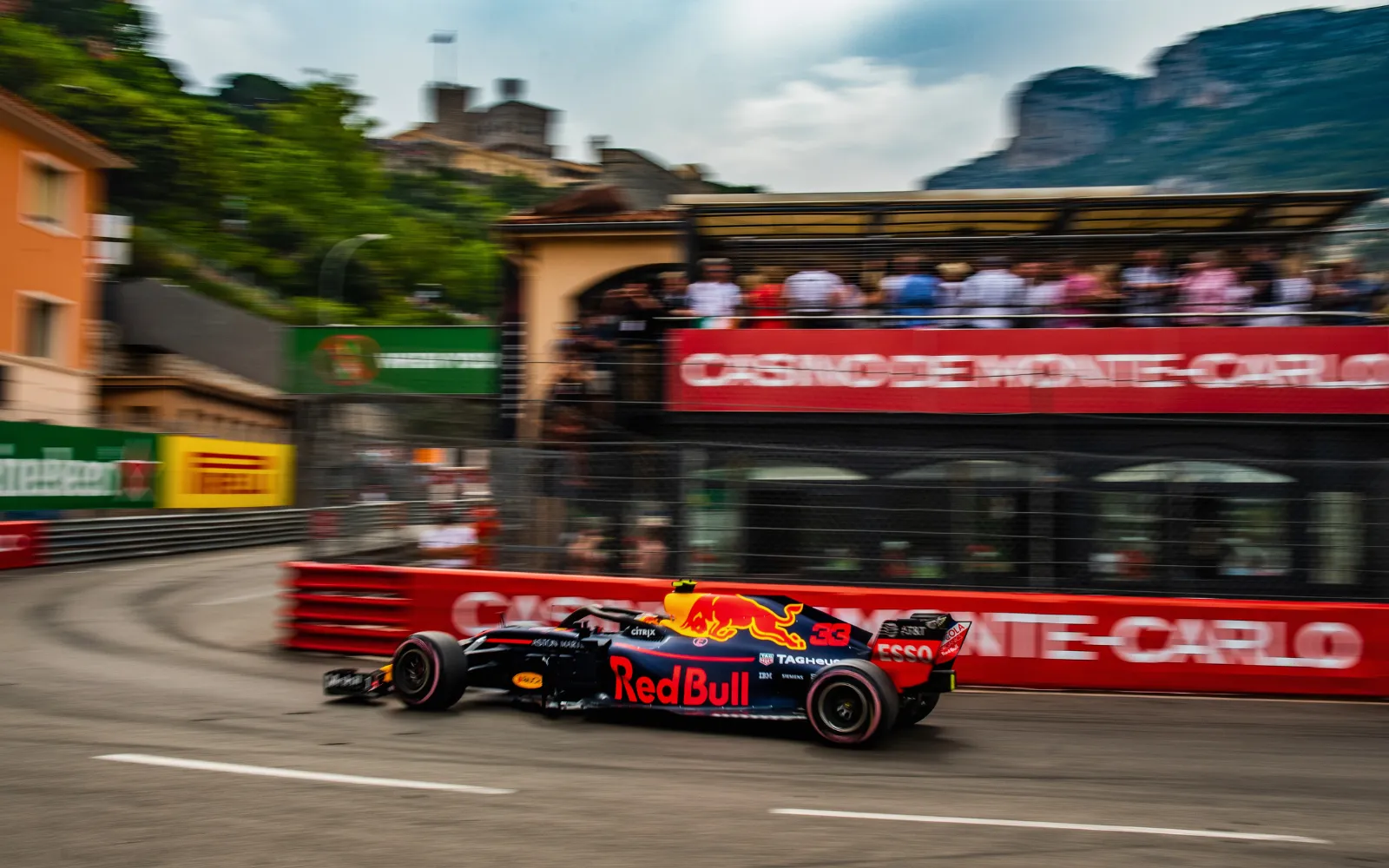 Monaco Grand Prix La Rascasse Close Up Action
