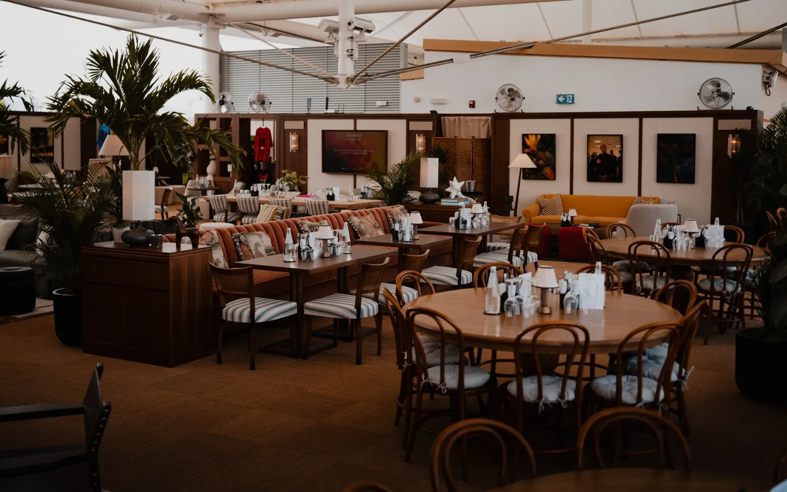 House 44 premium hospitality lounge at F1 Paddock Club