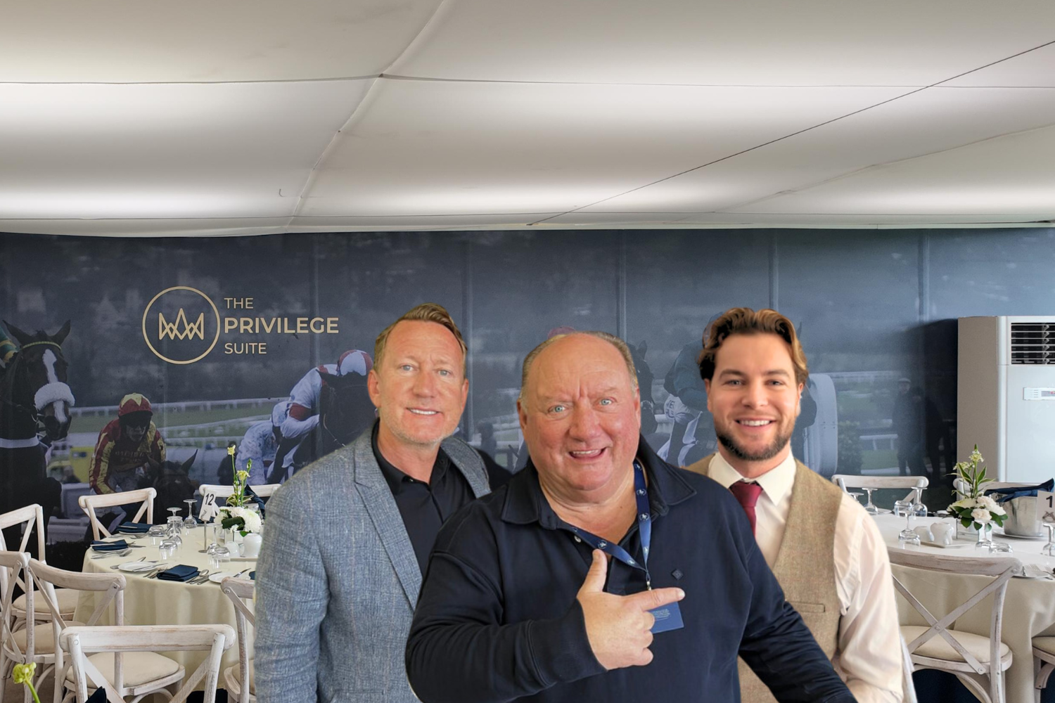 Cheltenham Festival Hospitality in the Privilege Suite at the 2024 Cheltenham Festival