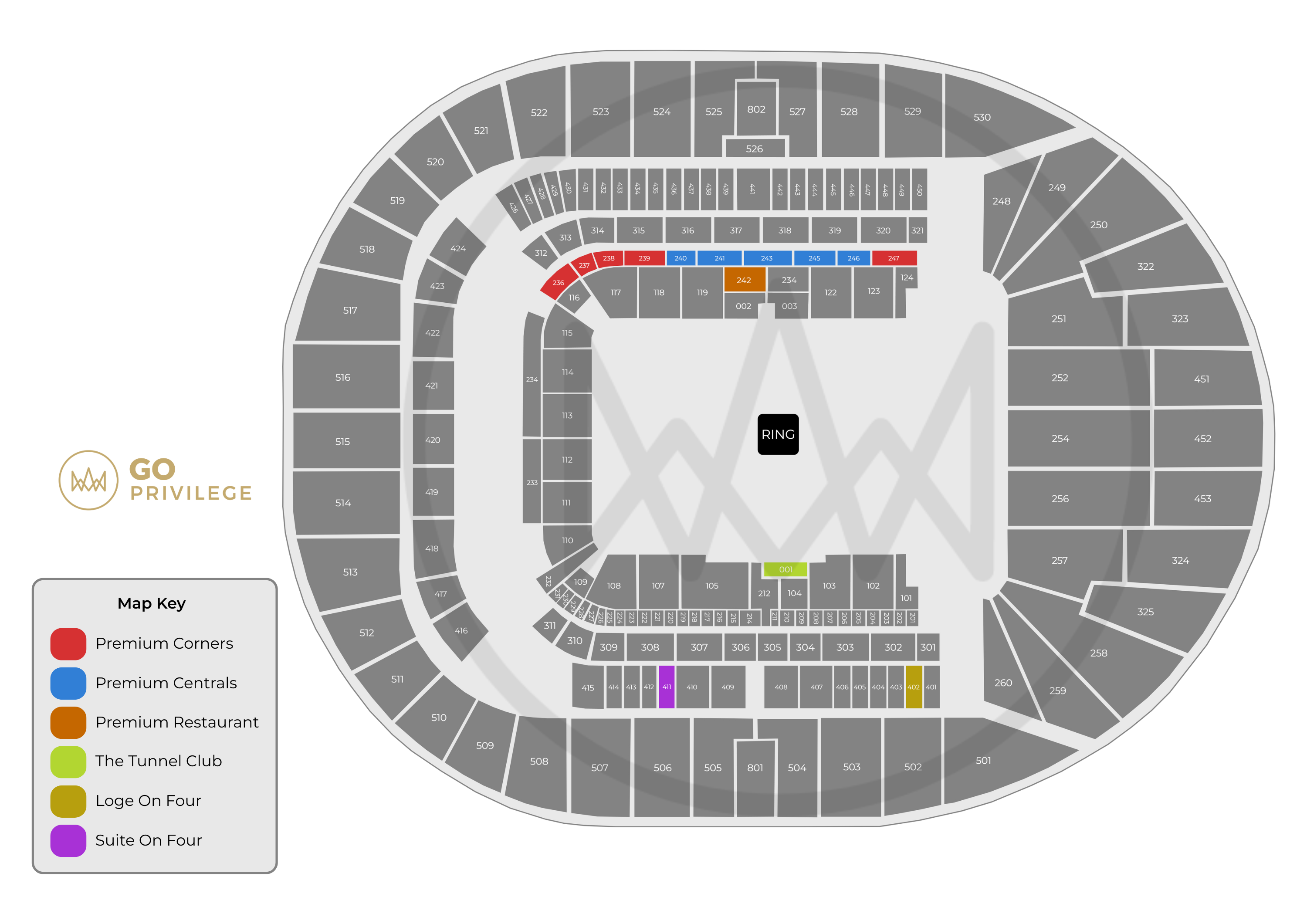Eubank vs Benn Map