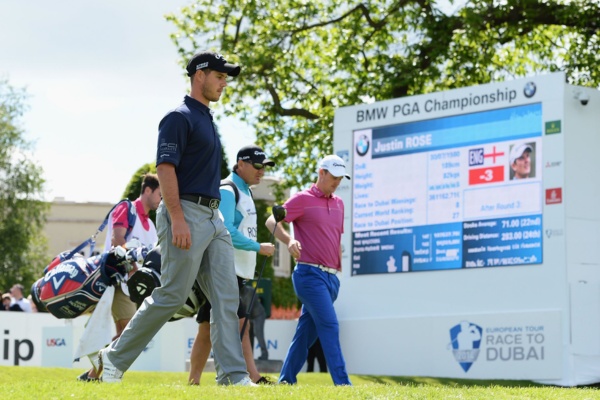 Mark Hooper in the BMW PGA Championship