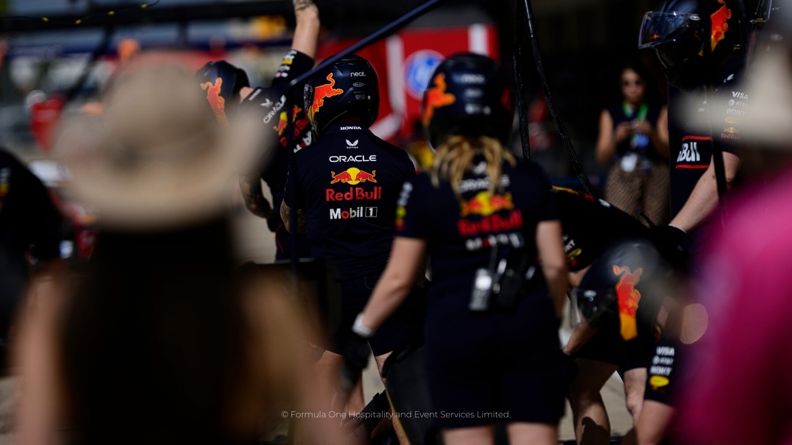 All-inclusive dining inside Formula 1 Paddock Club hospitality